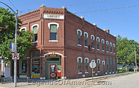 Marquette, KS - Library