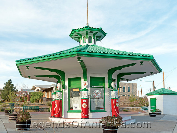 El Paso, TX - 1919 Gas Station
