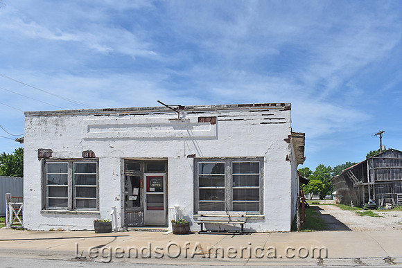 Gridley, KS - Old Business Building