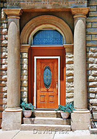 Newkirk, OK - Old Bank Door