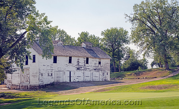 Great Falls, MT - Boston and Montana Consolidated Copper and Silver Mining Barn