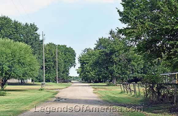 Bridgeport, KS - Road