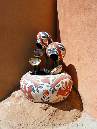 Santa Fe, NM - Painted Pottery