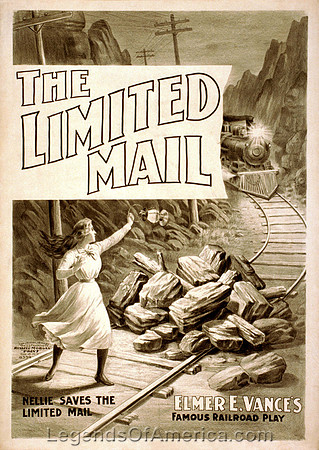 Limited Mail, Railroad Play, 1899