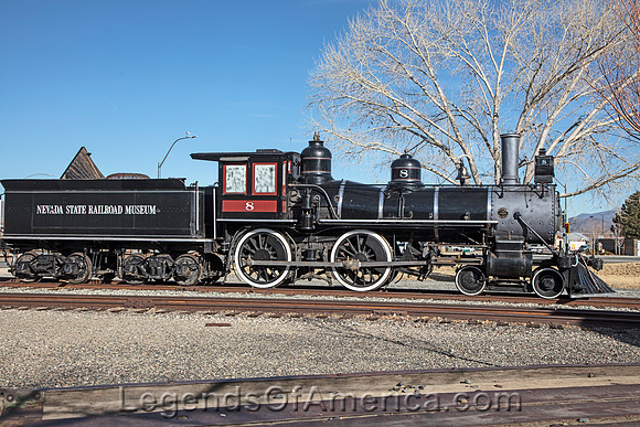Carson City, NV - Railroad Museum Locomotive