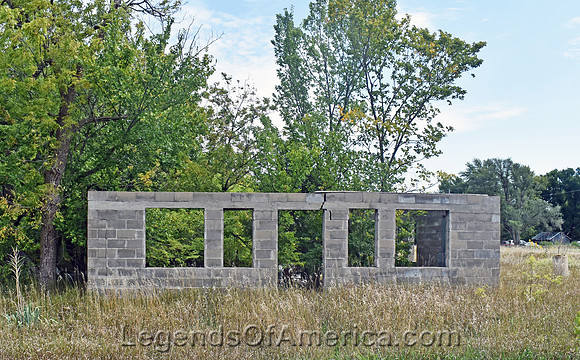 Delavan, KS - Old Block Building