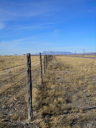 Guadalupe Mountains, TX - Fence