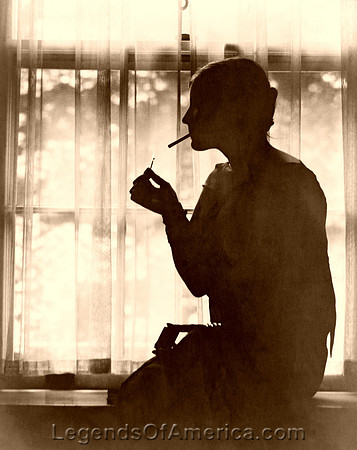 Woman Smoking, 1920