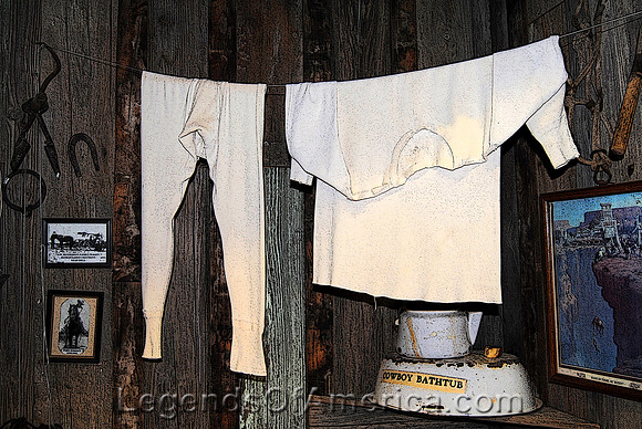 Pecos, TX - Museum - Cowboy Bath