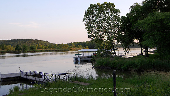 Lake of the Ozarks - Sunset in June