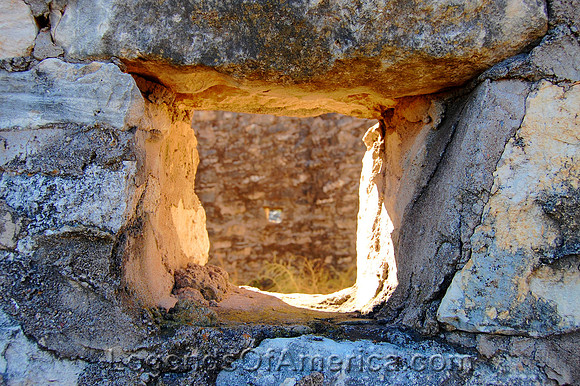 Menard, TX - Presidio de San Saba - Window
