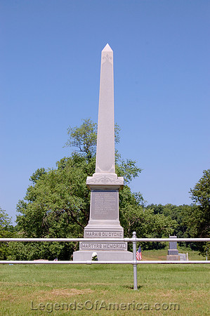 Trading Post, KS - Marais Des Cygnes Martyrs Memorial