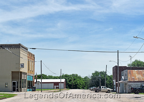 Westphalia, KS - Main Street