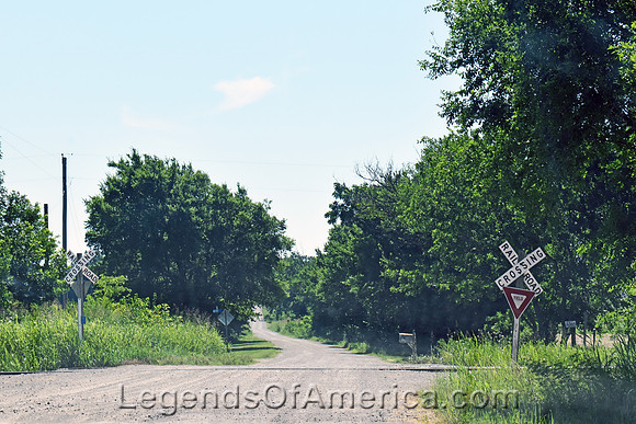 Morehead, KS - Railroad Crossing