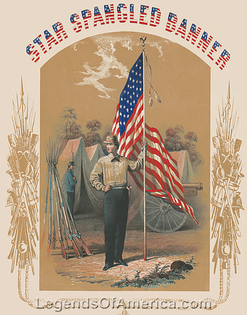 Star-Spangled Banner, 1861