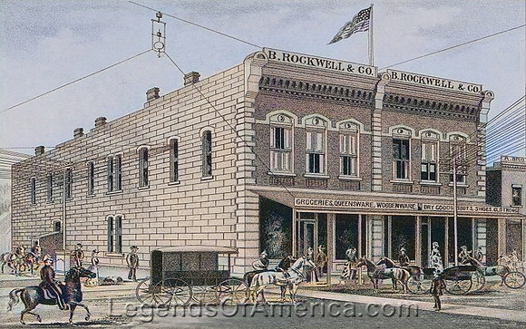 Junction City, KS - B. Rockwell & Co., 1887